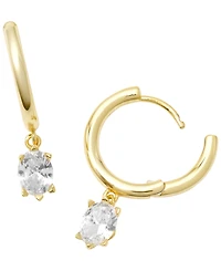 Kendra Scott Cailin Cubic Zirconia Huggie Earrings