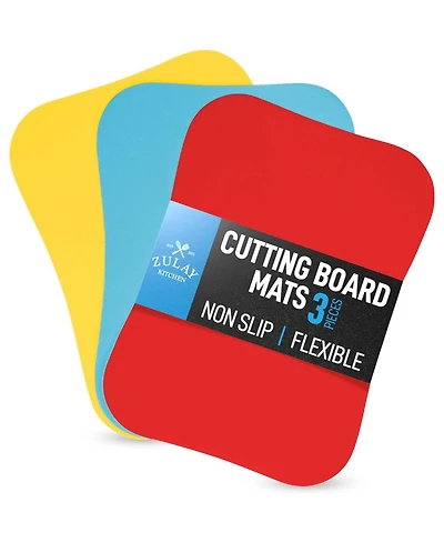 Thick & Durable Flexible Cutting Mats (Set of 3)