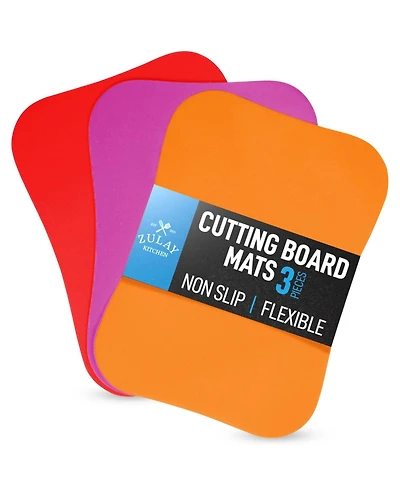 Thick & Durable Flexible Cutting Mats (Set of 3)
