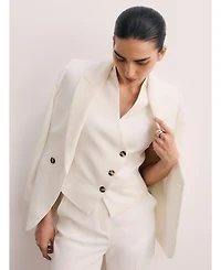 The Fold Women's Romney Clever Crepe Waistcoat