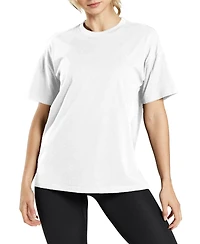 Blue Ice Women's Loose Fitting Short Sleeve Crew Neck Tee (Up To 5XL)