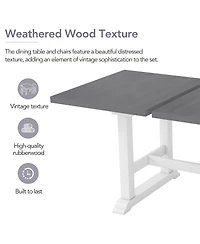 Streamdale Furniture Extendable 6-Piece Dining Set with Bench