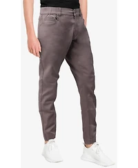 X-Ray Men's Elastic Waist Cuff Twill Pants