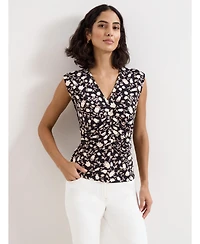 Phase Eight Women's Sophia V-Neck Sleeveless Top