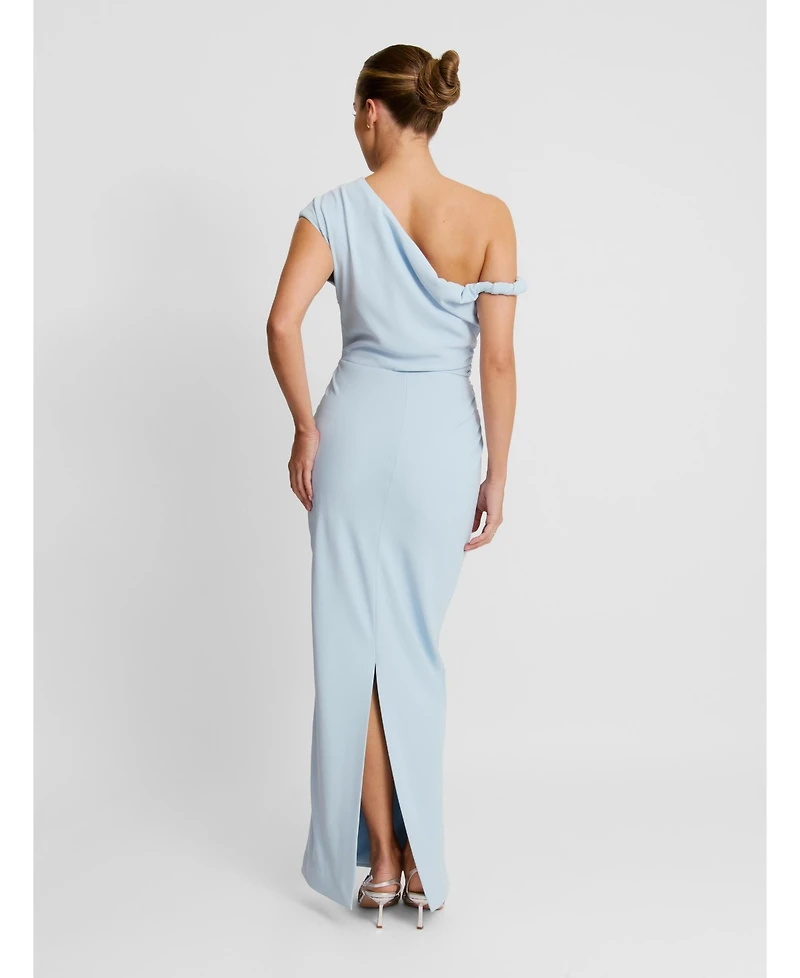 Six Stories Women's Asymmetric Beaded Maxi Dress