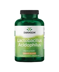 Swanson Lactobacillus Acidophilus Probiotic, Digestive and Gi Tract Health, 1 Billion Cfu per Capsule, Bowel Support, 250 Capsules