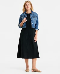 On 34th Women's Diagonal Seam Midi Dress, Macy's Exclusive