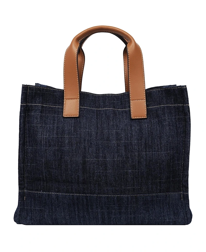 True Religion Andy Multi Patch Medium Tote