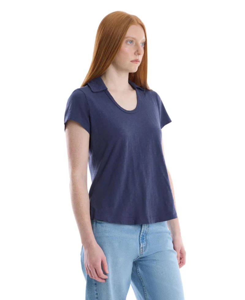 Wilt Women's Clothing Short Sleeve Polo Tee