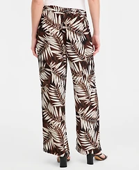 Jones New York Women's Mid Rise Wide Leg Pants