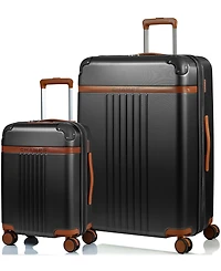 Champs 2-Pc. Vintage Hardside Luggage Set