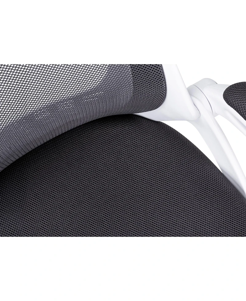 Flynama Mesh Chrome Metal High Back Executive Office Chair