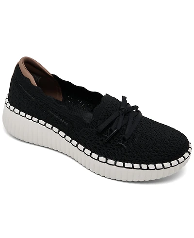 Skechers Women's Wilshire Blvd - Knit Sail Slip-On Casual Sneakers from Finish Line