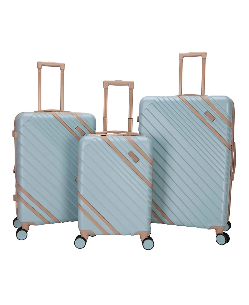Jessica Simpson Lorelai 3-Pc. Hardside Spinner Luggage Set