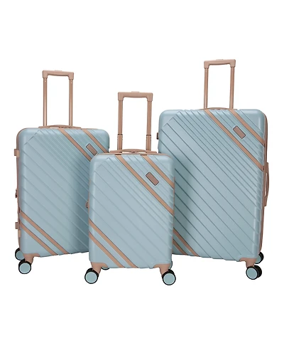 Jessica Simpson Lorelai 3-Pc. Hardside Spinner Luggage Set