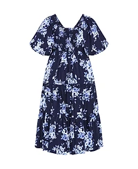 City Chic Women's Fantasy Floral Print V Neck Dress