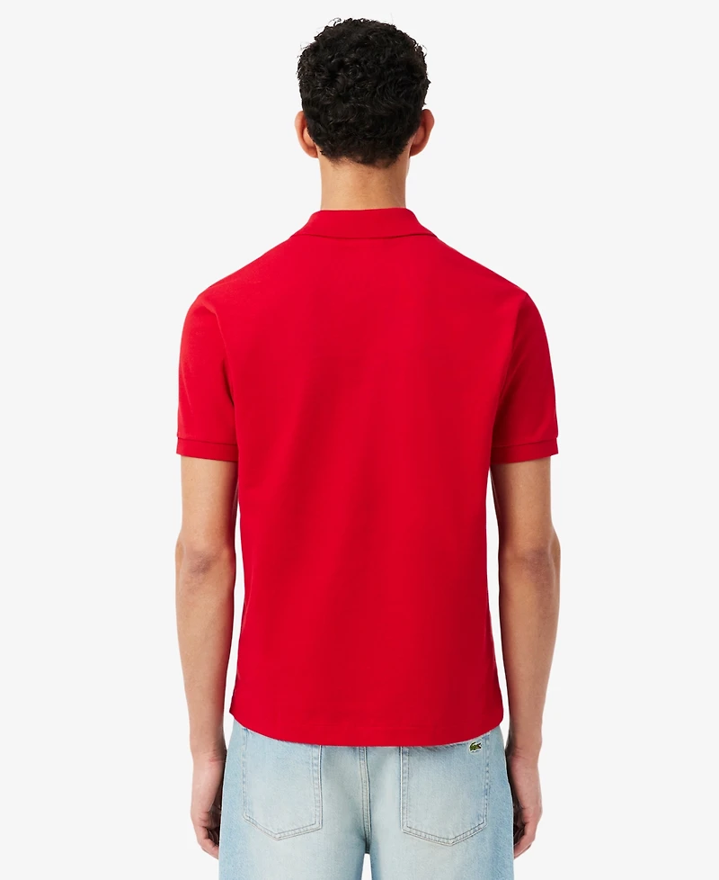 Lacoste Men's L.12.12 Classic-Fit Short-Sleeve Pique Polo Shirt
