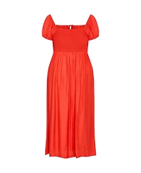 City Chic Women's Abbigail Split Maxi Dress
