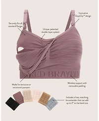 Kindred Bravely Plus Busty Sublime Hands-Free Pumping & Nursing Bra Fits 42B-48H