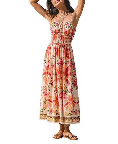 Cupshe Women's Stay Bright Tropical Maxi Beach Dress