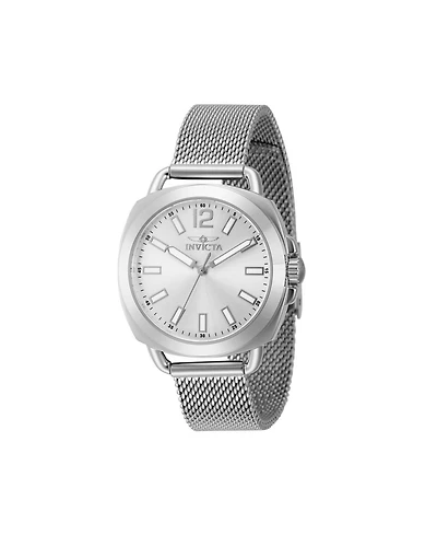 Invicta Women's 48915 Wildflower Quartz 3 Hand Silver Dial Watch
