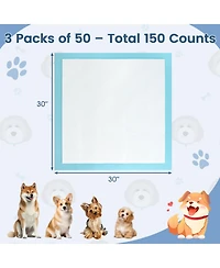 Cozito Puppy Pads 150 Count 30x30 in 6 Layer Leak Proof