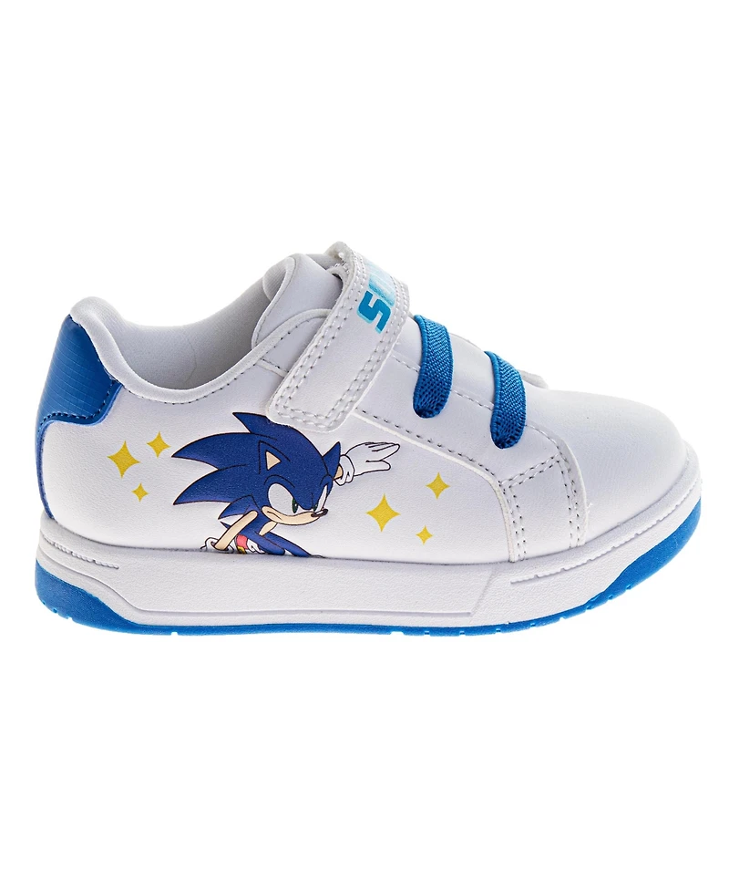 Sonic The Hedgehog Little Boys Fast Dash Court Sneakers