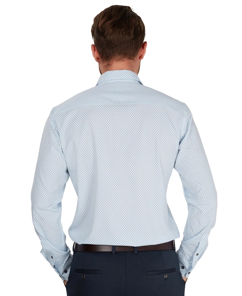 Alfani Men's Collared Slim-Fit Shirt, Macy's Exclusive