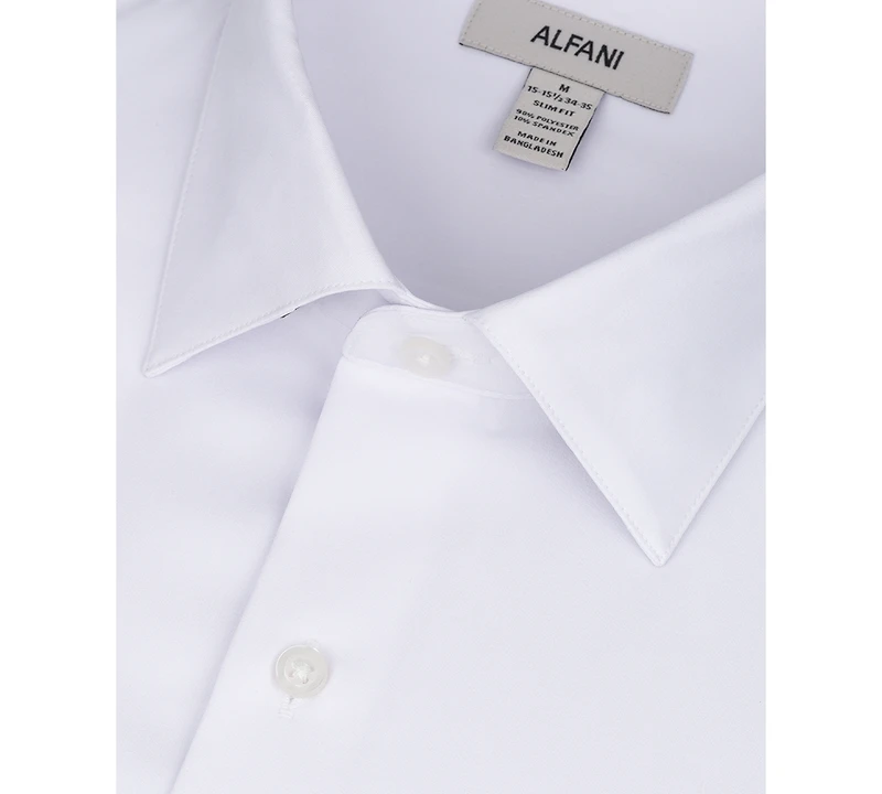 Alfani Men's Slim-Fit Performance Solid Dress Shirt, Macy's Exclusive