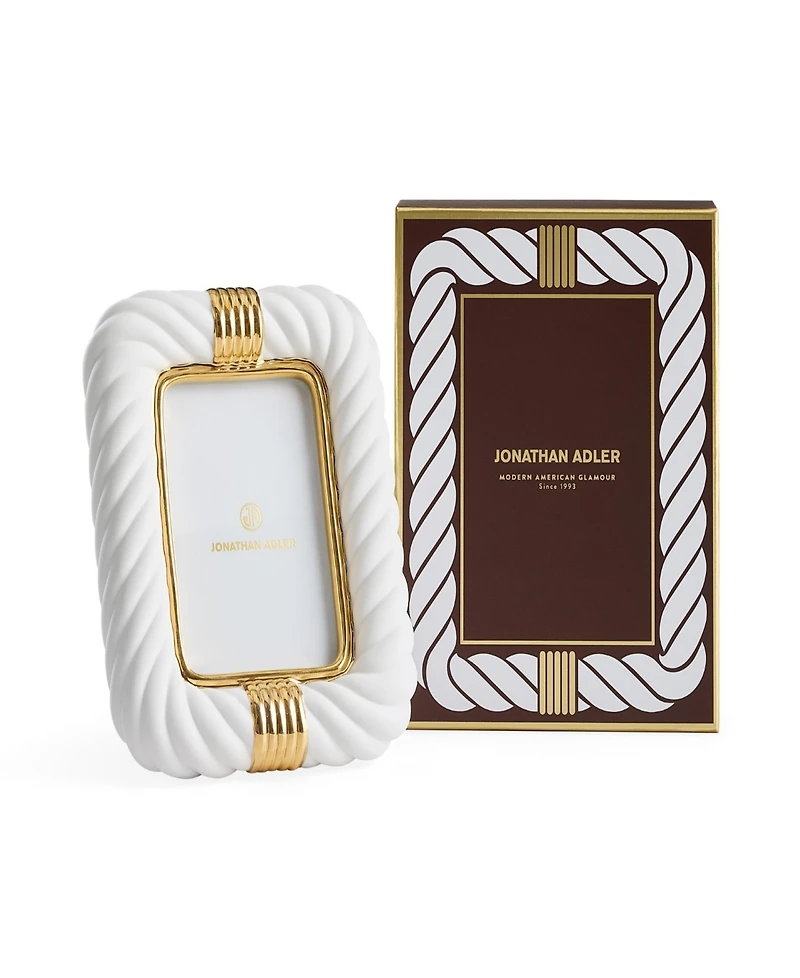 Jonathan Adler Geneva Photo Frame, 4" x 6"
