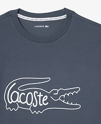 Lacoste Men's Short-Sleeve T-Shirt and Pajama Shorts, 2-Piece Set