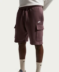 Nike Club Men's Brushed Fleece Cargo Shorts
