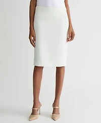 Kasper Women's Pebble Crepe Pencil Skirt