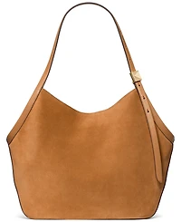 kate spade new york Deco Tulip Large Suede Tote Bag