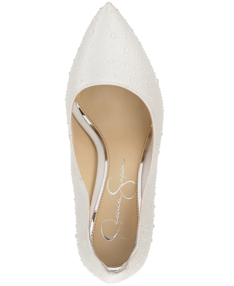 Jessica Simpson Women's Wayva Scalloped Heel Stiletto Pumps