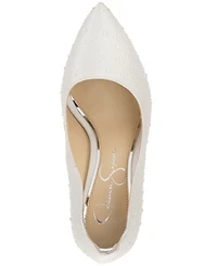 Jessica Simpson Women's Wayva Scalloped Heel Stiletto Pumps