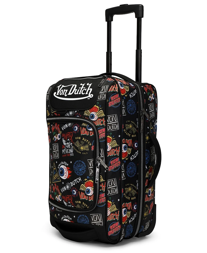Von Dutch Jax 20" Carry-On Rolling Duffel