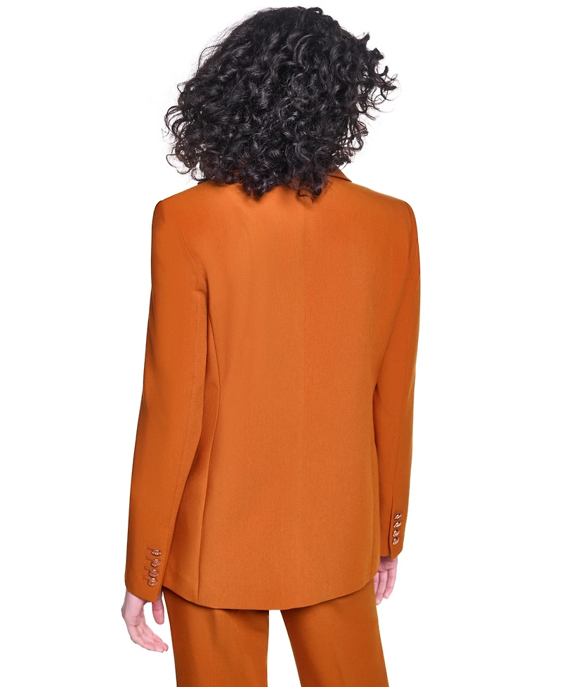 Karl Lagerfeld Paris Women's Long-Sleeve One-Button Jacket
