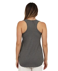 24seven Comfort Apparel Women's Ribbed Scoop Neck Tank Top