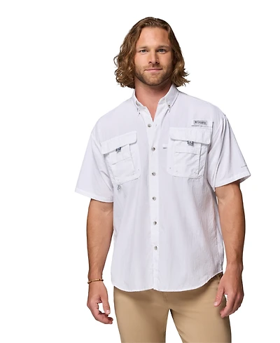 Columbia Pfg Men's Bahama Ii Upf-50 Quick Dry Shirt