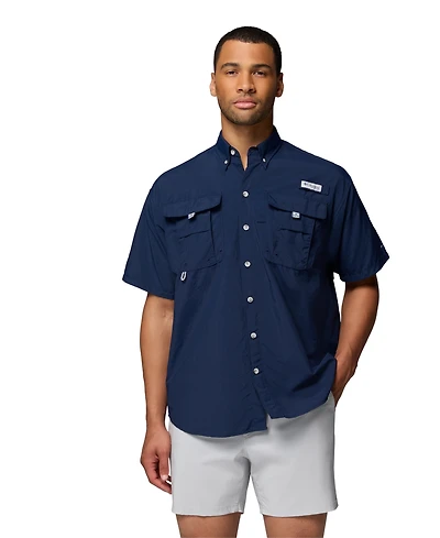 Columbia Pfg Men's Bahama Ii Upf-50 Quick Dry Shirt