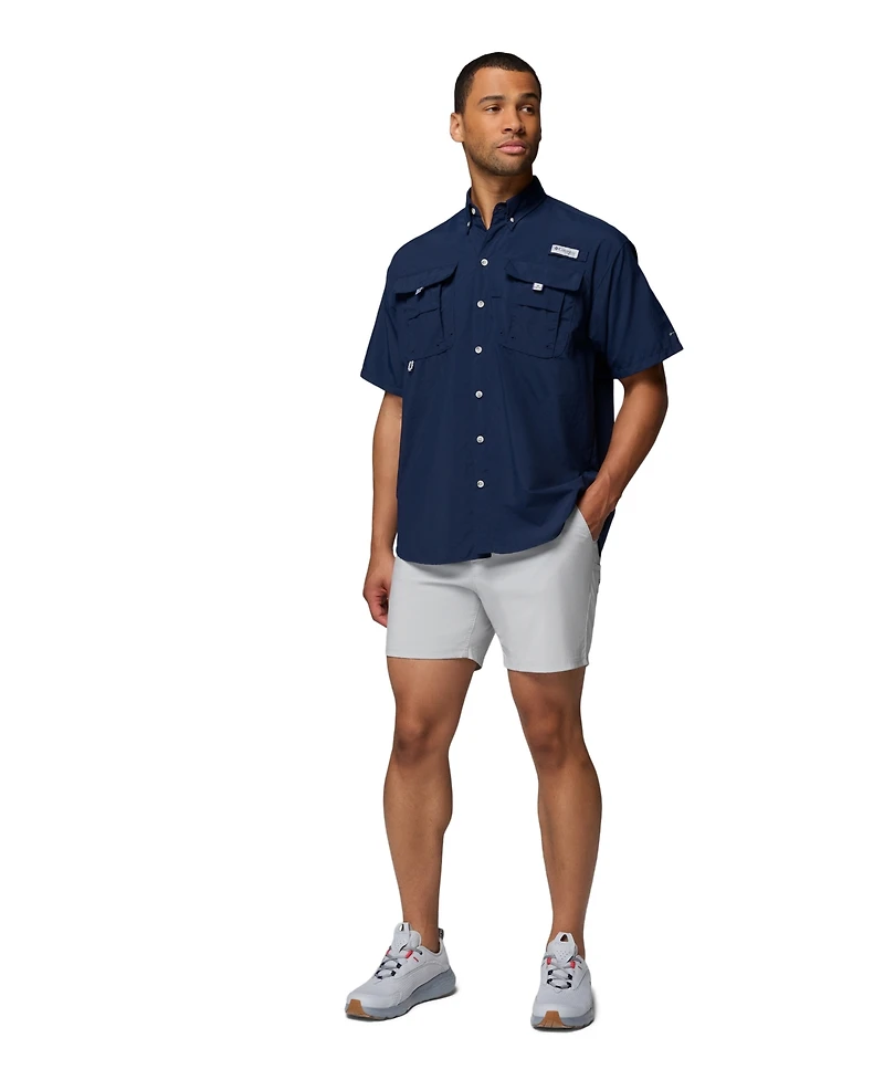 Columbia Pfg Men's Bahama Ii Upf-50 Quick Dry Shirt