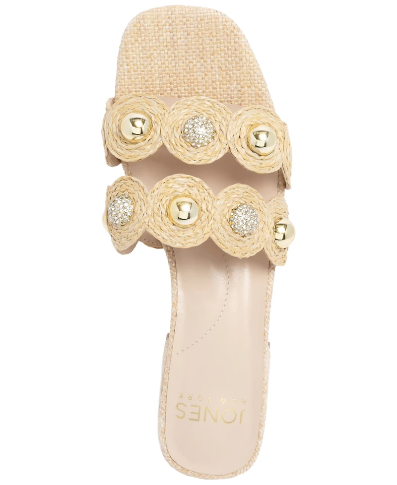 Jones New York Women's Unadisc Open Toe Dress Sandals