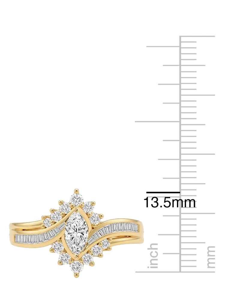 Macy's Diamond (3/4 ct. t.w.) Ring in 14k Yellow Gold