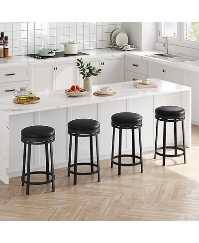 gaomon Swivel Bar Stools Set of 4