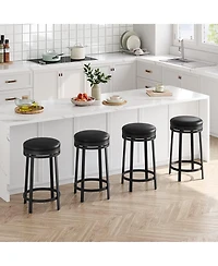 gaomon Swivel Bar Stools Set of 4