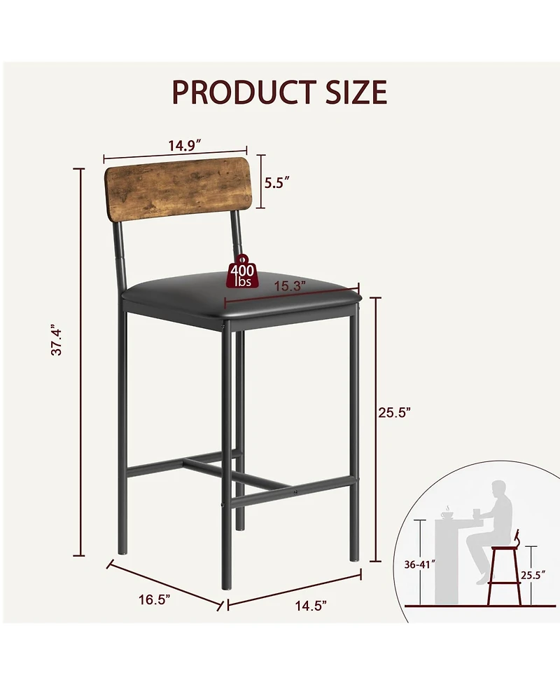 gaomon Kitchen Chairs Set of 2