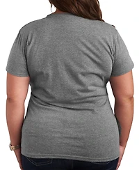 Hybrid Apparel Plus Garfield Want You to Have Happy Fourth Short-Sleeve Graphic T-Shirt