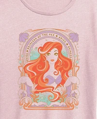 Hybrid Apparel Plus Disney Princess Ariel Art Nouveau Short-Sleeve Graphic T-Shirt