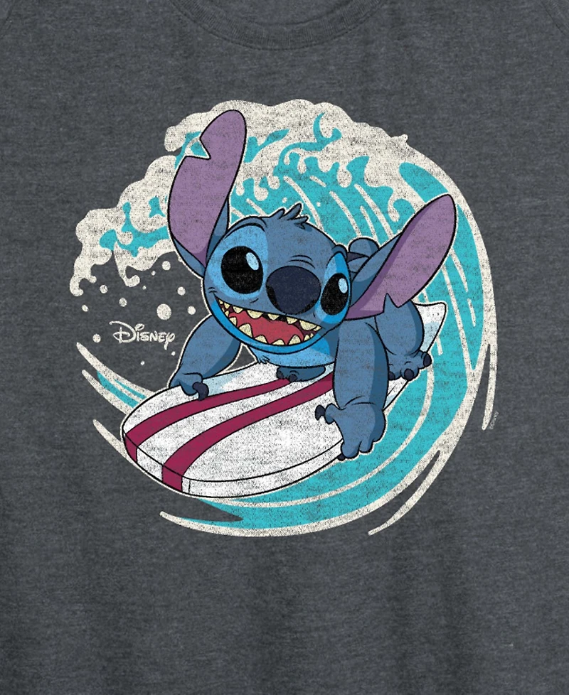 Hybrid Apparel Plus Lilo Stitch Surf Racerback Graphic Tank Top